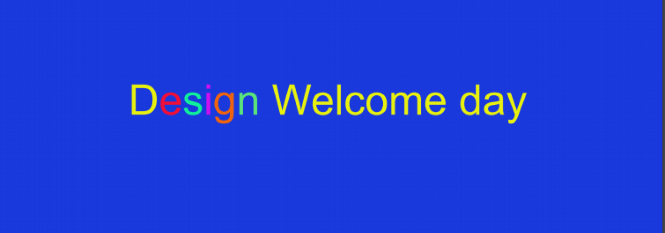 Welcome day - Avviso nuove matricoleCdL Design 