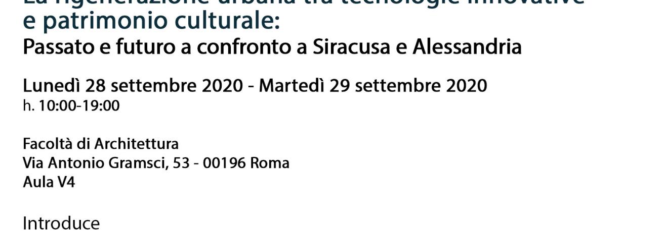 La rigenerazione urbana tra tecnologie innovative e patrimonio cultura