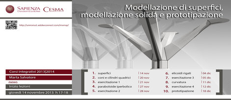 Modellazione di superfici, modellazione solida e prototipazione