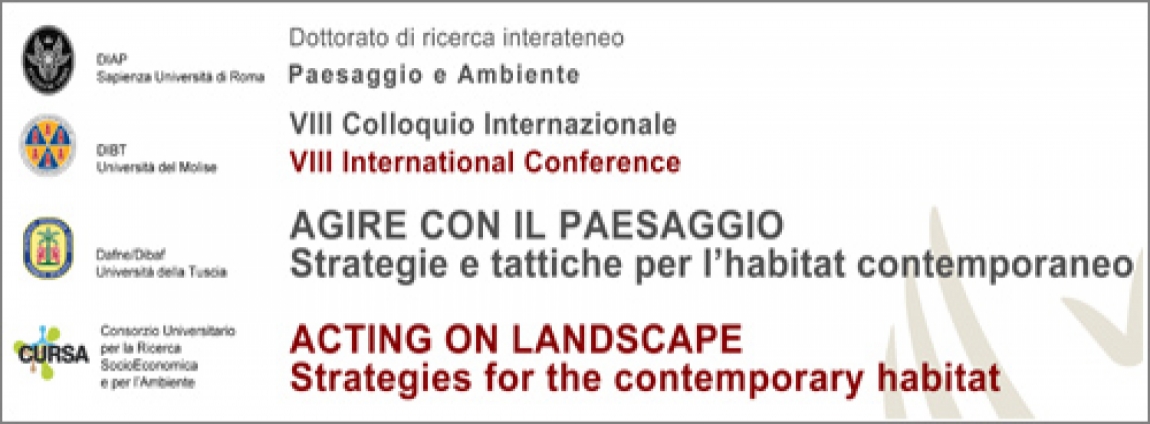 Agire con il paesaggio. Strategie e tattiche per l’habitat contemporaneo