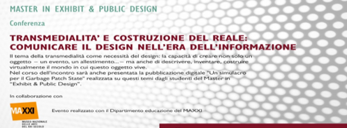 Master in Exhibit & Public Design