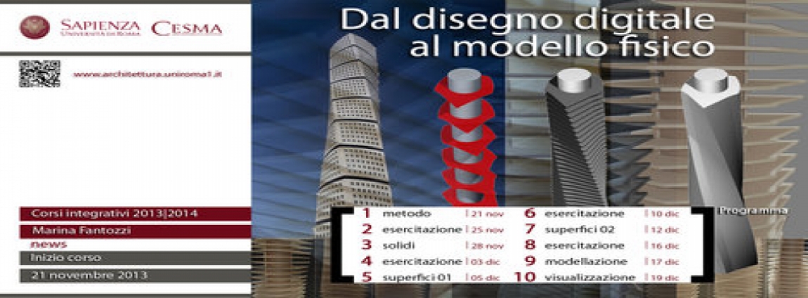 dal disegno digitale al modello fisico