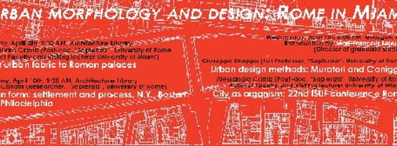 Urban morphology and design