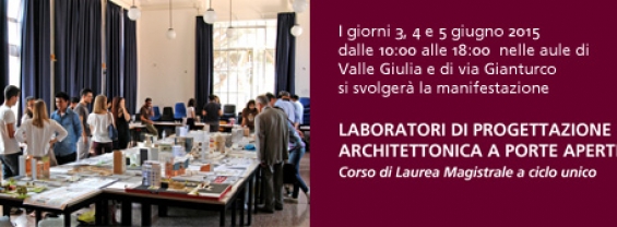 porte aperte laboratori progettazione