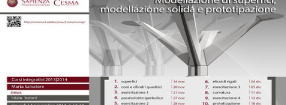 Modellazione di superfici, modellazione solida e prototipazione