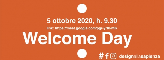 WELCOME DAY CdL Design aa 2020-21