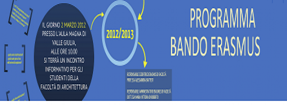 bando erasmus 2012